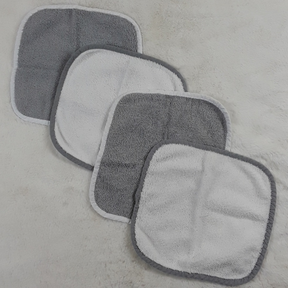 Organic cotton wash clothes